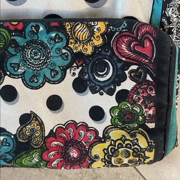 Brighton 50th Anniversary “Summer of Love” Tote Bag • Gigantic! EUC - Picture 5 of 9